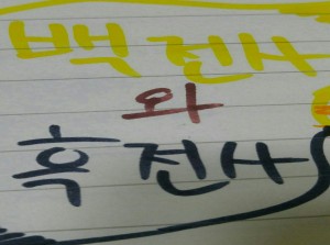 백전사와 흑전사