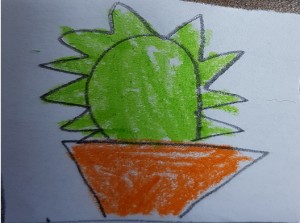 선인장이 엉덩이에 꽂힌 드래곤